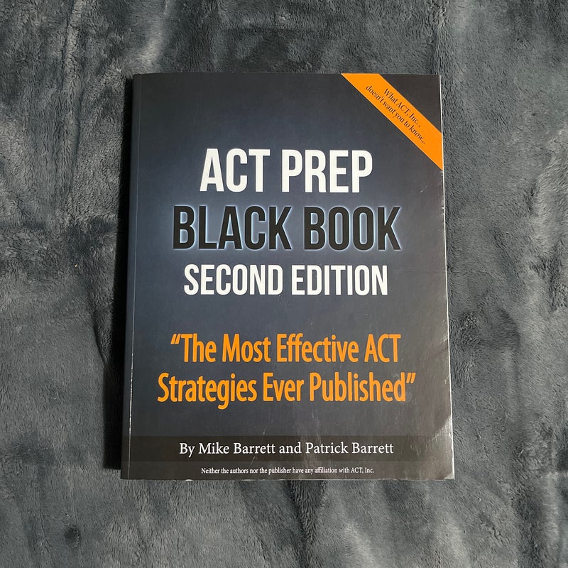 ACT Prep Black Book