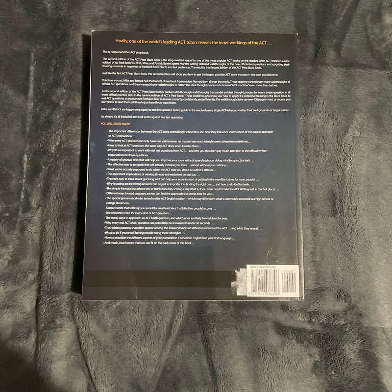 ACT Prep Black Book