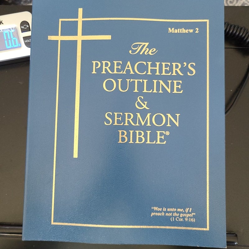 Preacher's Outline and Sermon Bible