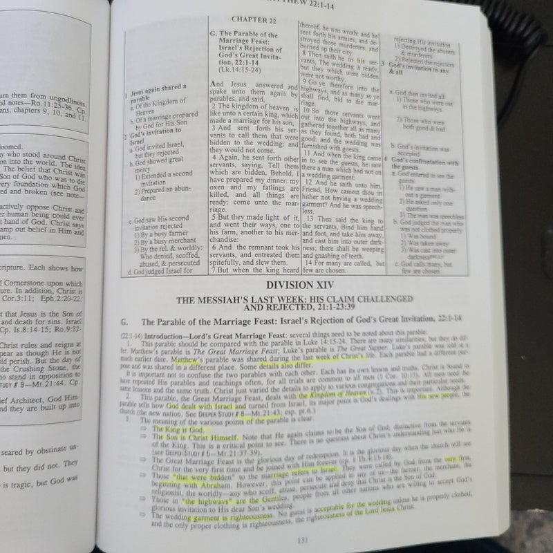 Preacher's Outline and Sermon Bible