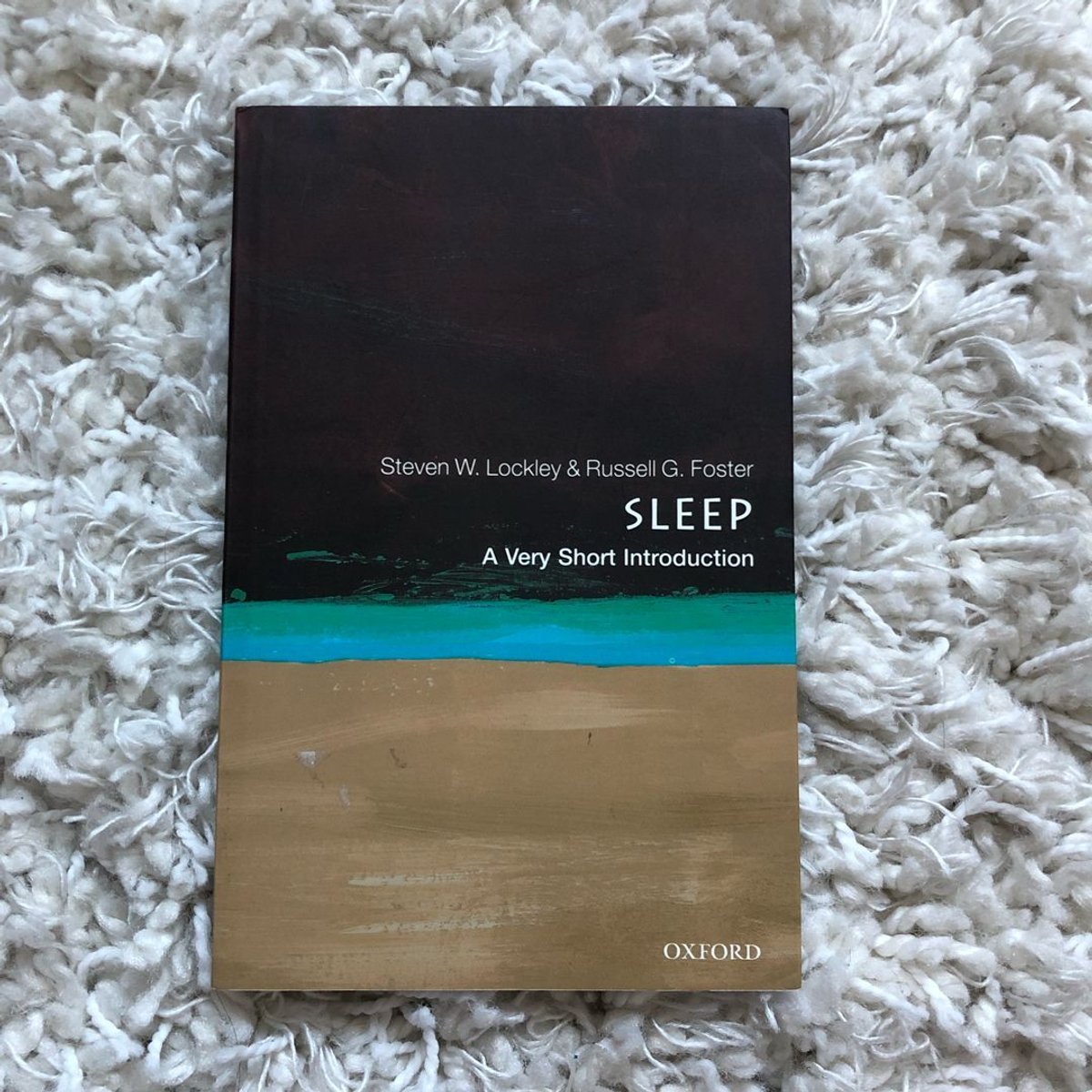 Sleep: a Very Short Introduction by Steven W. Lockley, Russell G. Foster