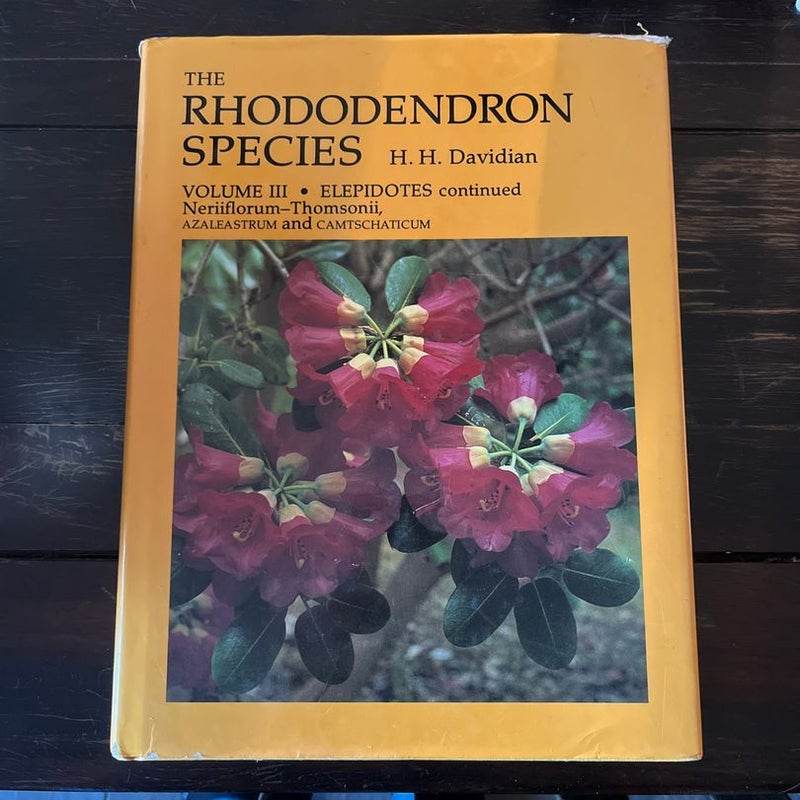 The Rhododendron Species
