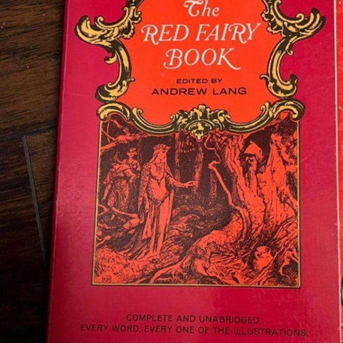The Blue, Green & 2 red 1st edition Fairy Books