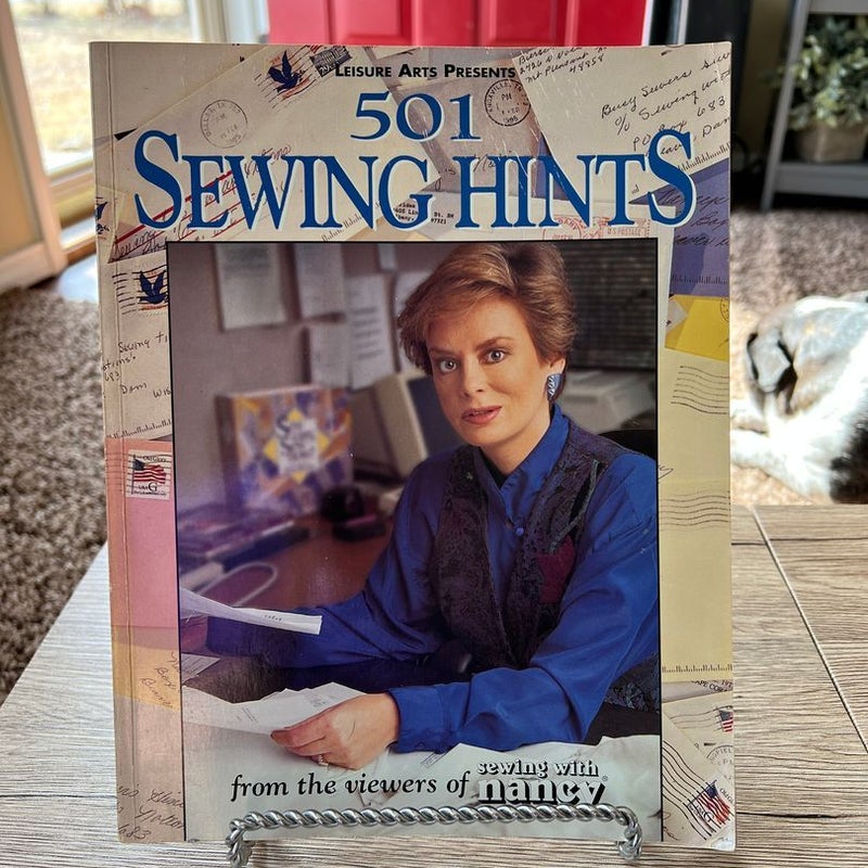 501 Sewing Hints