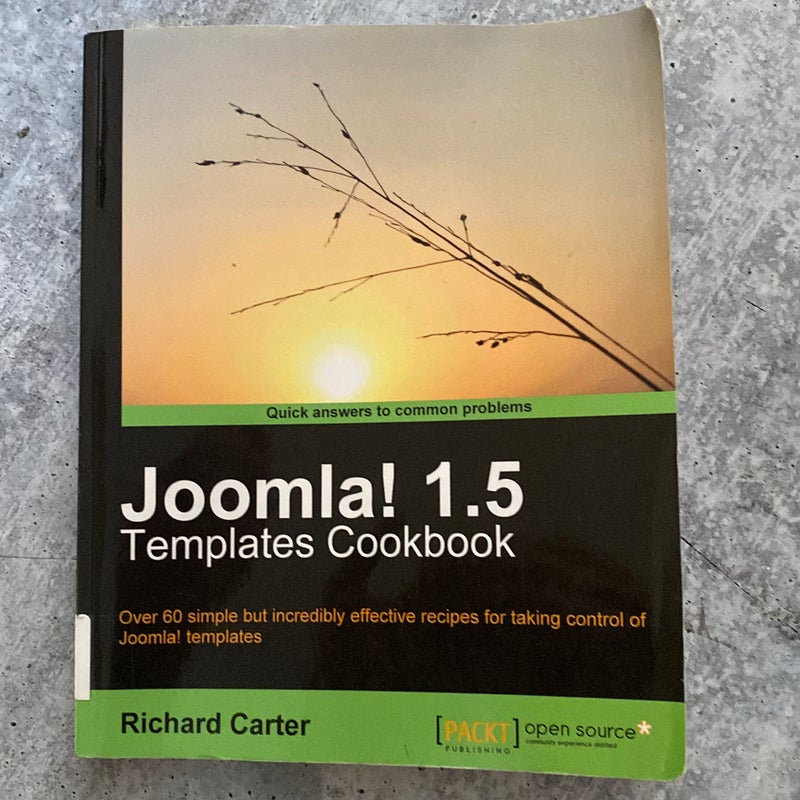 Joomla! 1.5 Templates Cookbook