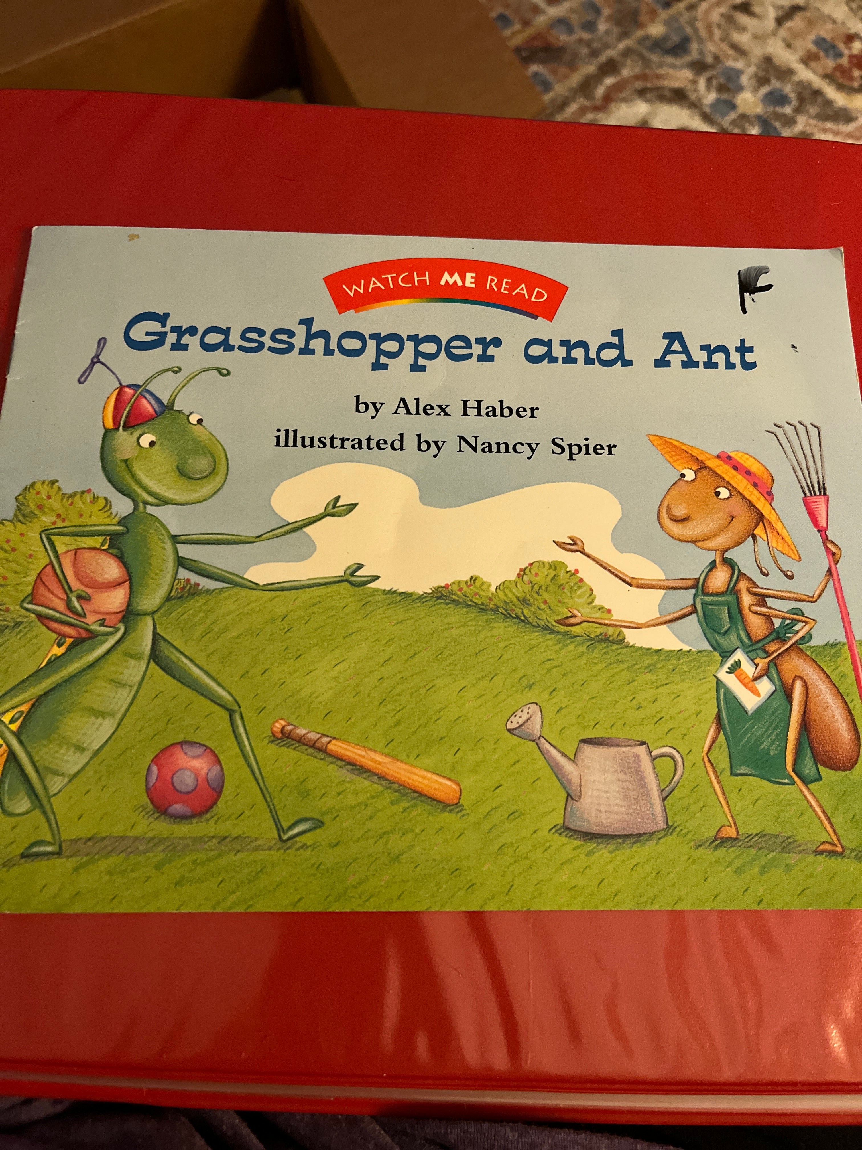 Watch Me Read: Grasshopper and Ant, Level 1. 3