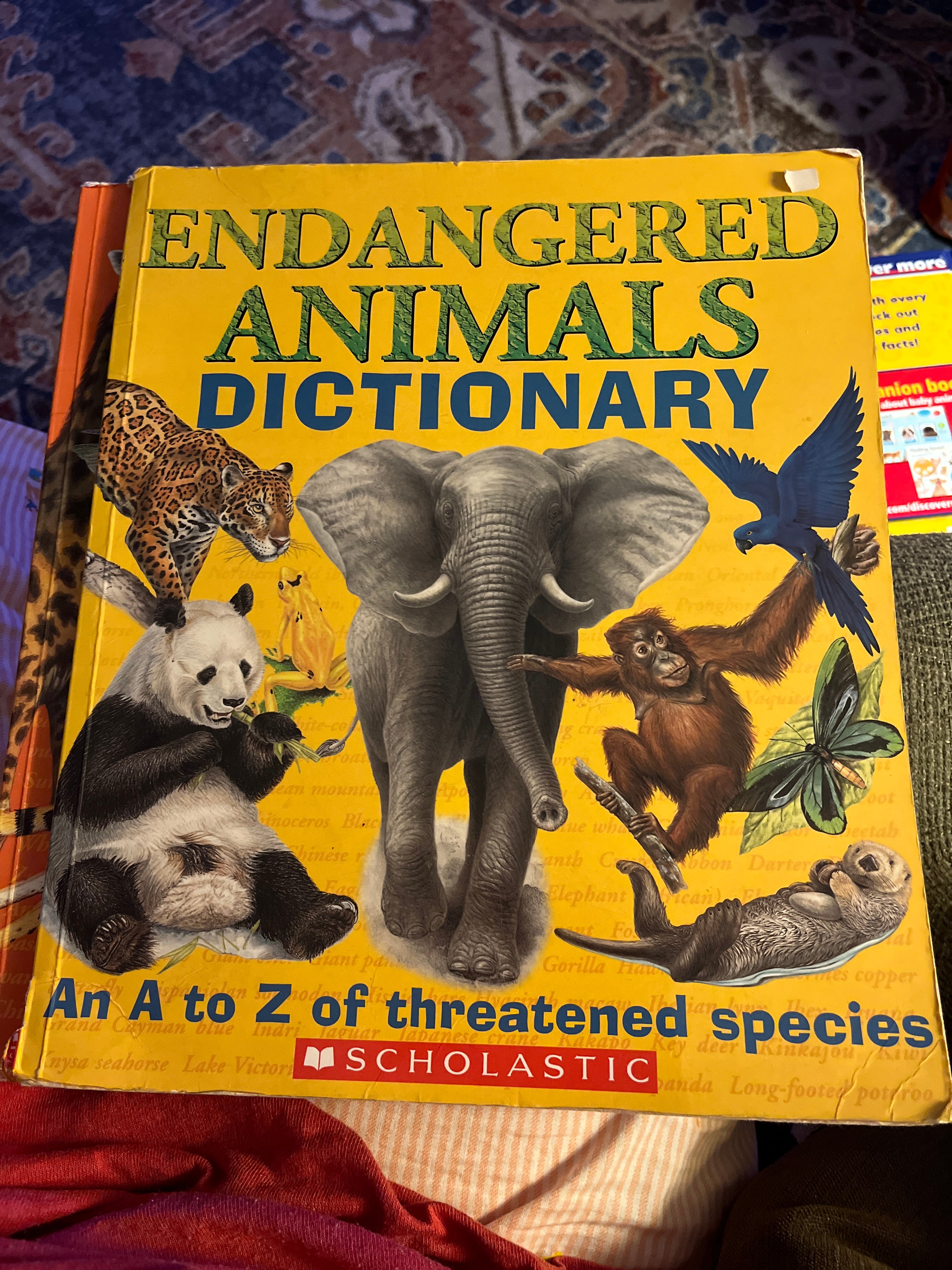 Endangered Animals Dictionary