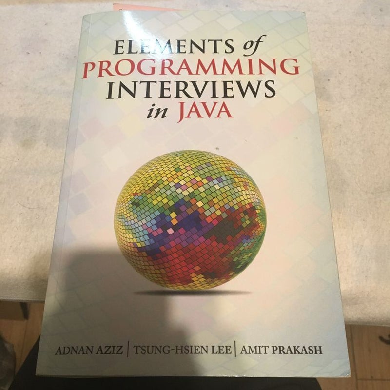 Elements of Programming Interviews in Java