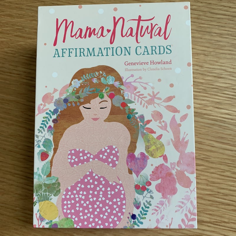 Mama Natural Pregnancy Affirmation Cards