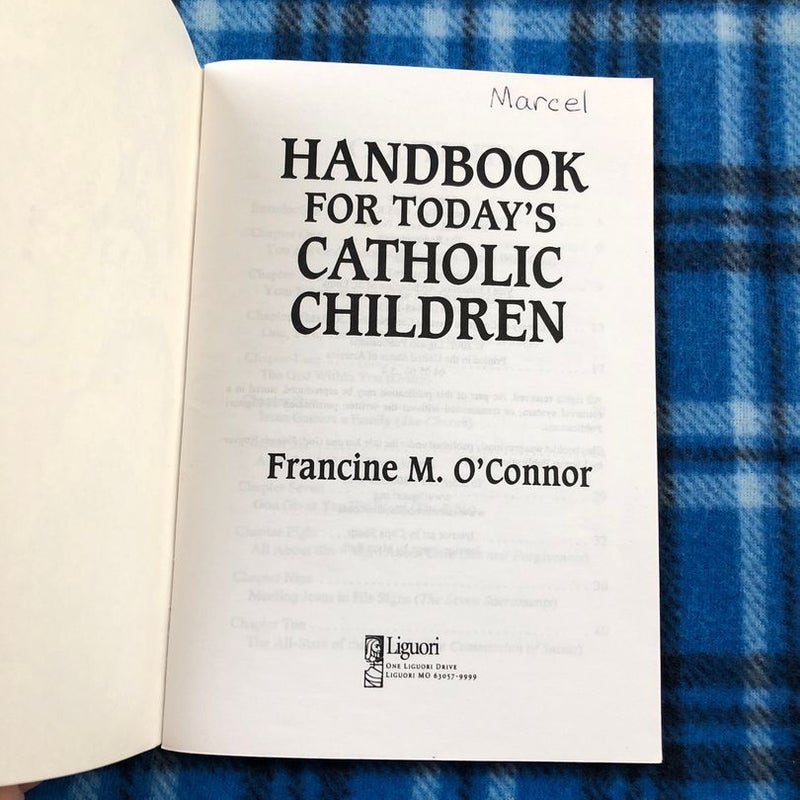 Handbook for Today's Catholic Children