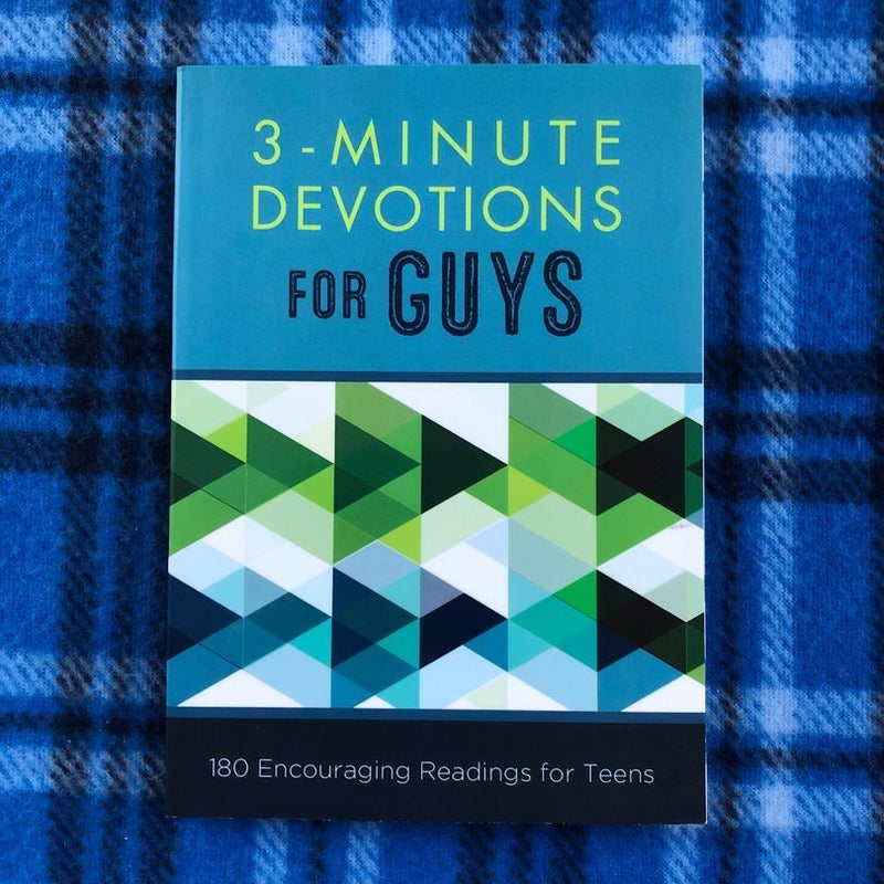 3-Minute Devotions for Guys