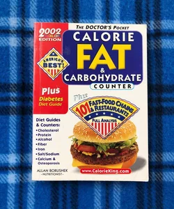 The Doctors Pocket Calorie, Fat & Carbohydrate Counter