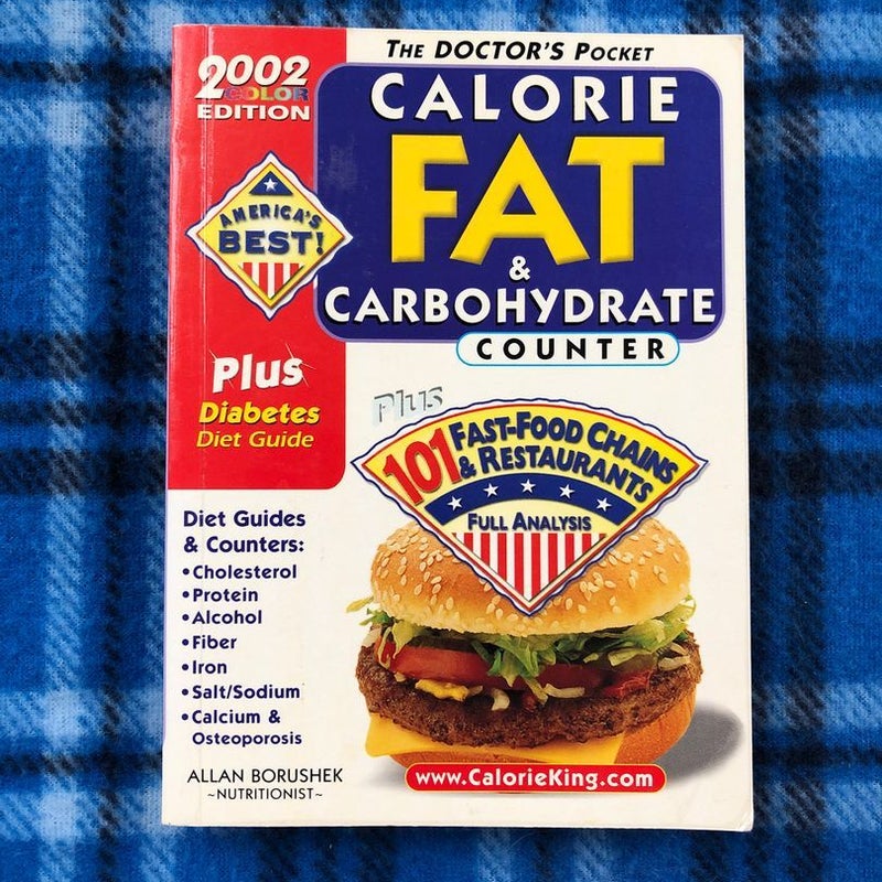 The Doctors Pocket Calorie, Fat & Carbohydrate Counter