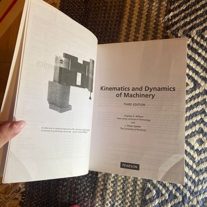 Kinematics and Dynamics of Machinery 