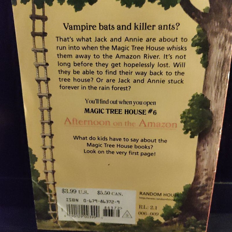 Magic Tree House #6: Afternoon on the Amazon 