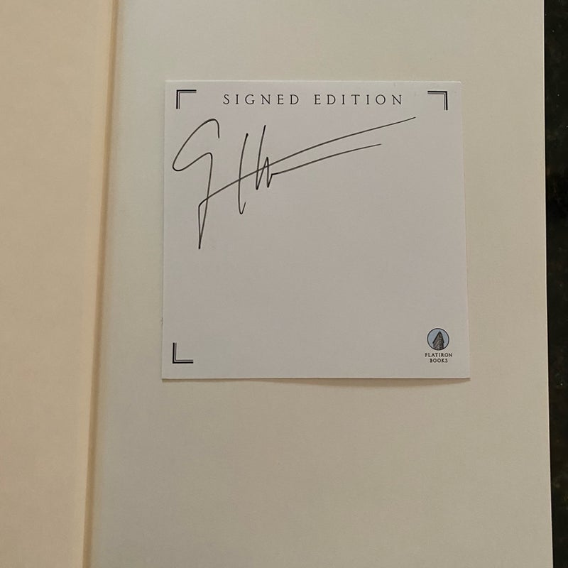 White Horse **author signed bookplate**