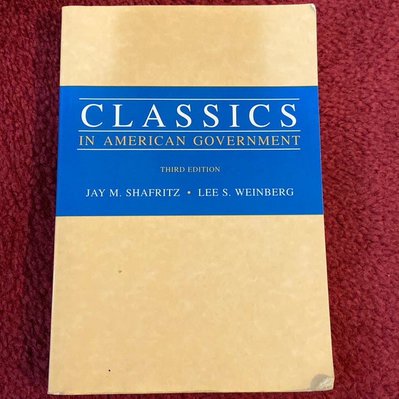 Classics in American Government