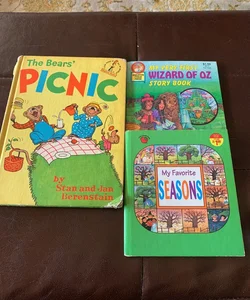Lot of 3 kids books