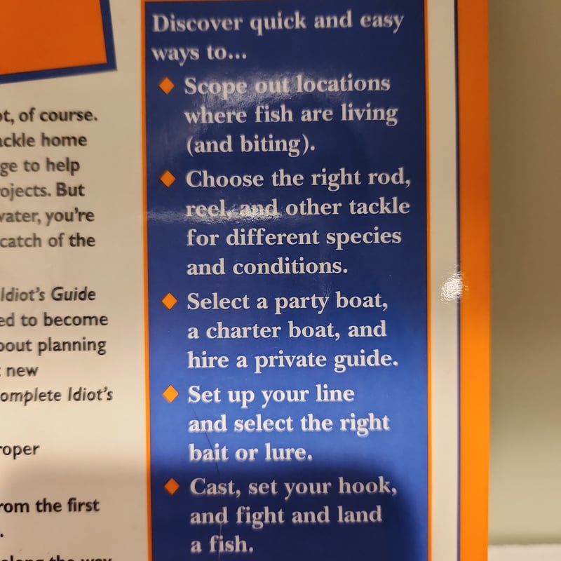 Complete Idiot's Guide to Fishing Basics by Mike Toth