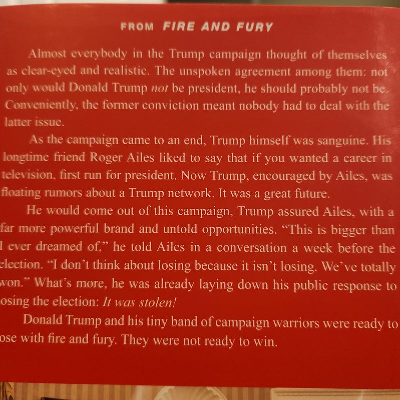 Fire and Fury