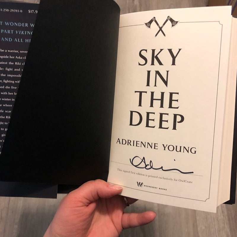 Sky in the Deep SIGNED Owlcrate Edition
