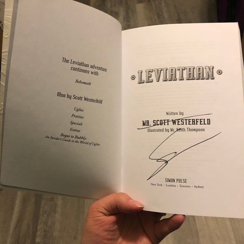 Leviathan SIGNED 