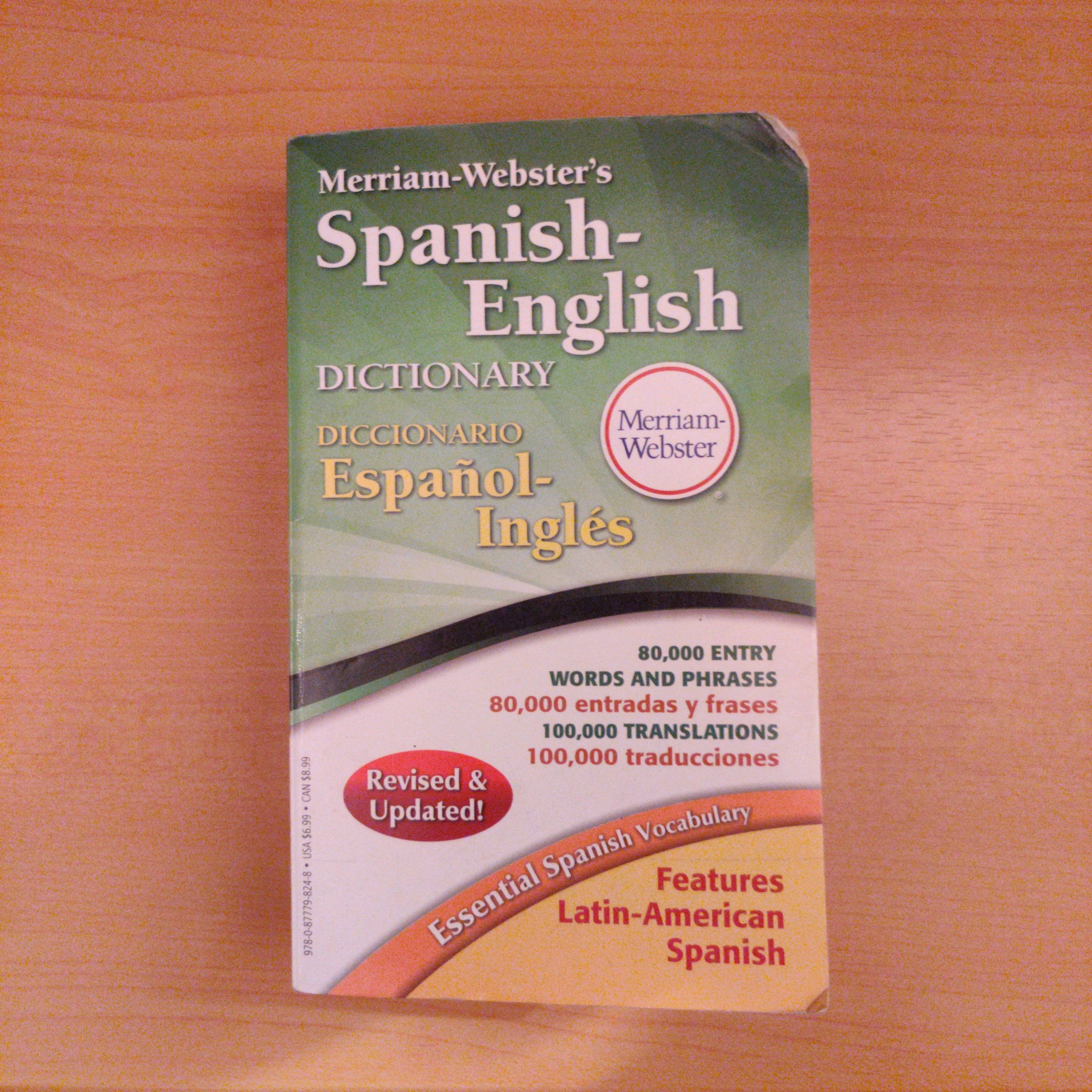 Merriam-Webster's Spanish-English Dictionary