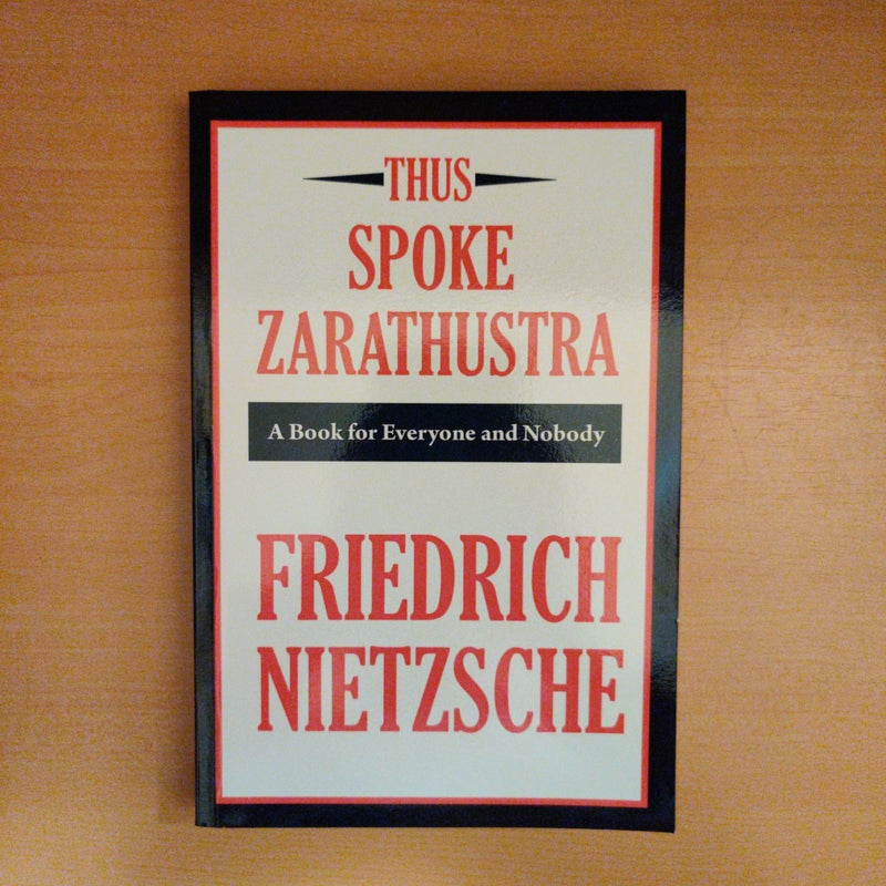 Thus Spoke Zarathustra