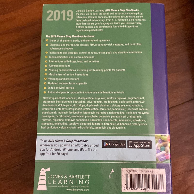 2019 Nurse's Drug Handbook