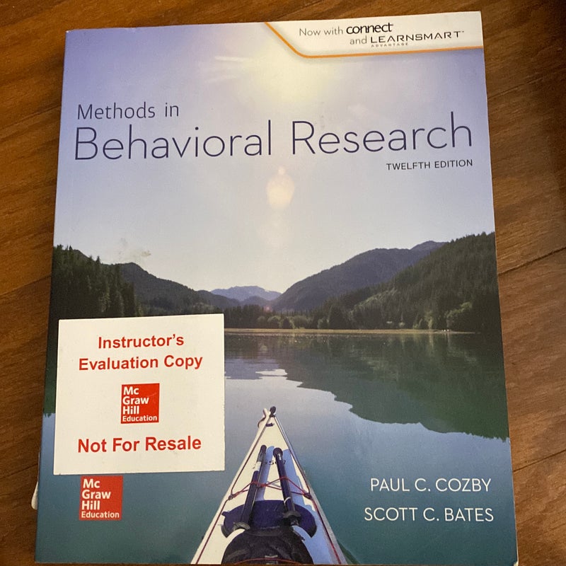 Methods in Behavioral Research