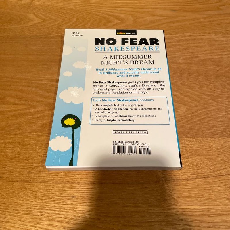 A Midsummer Night's Dream (No Fear Shakespeare)