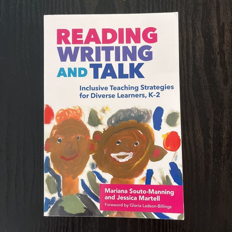 Reading, Writing, and Talk