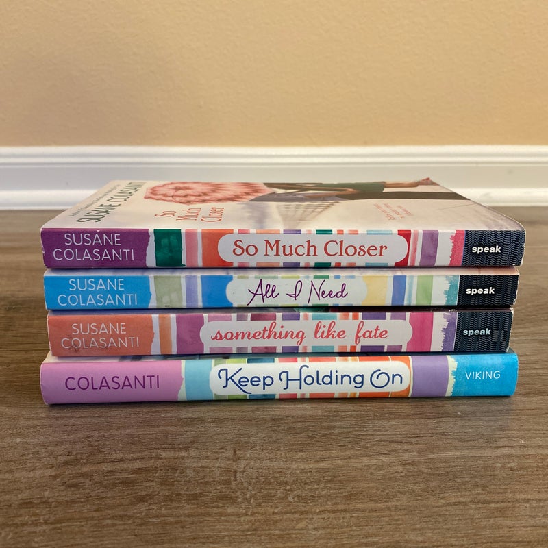 Susane Colasanti book bundle