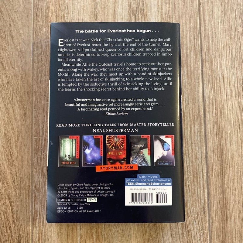 The Skinjacker Trilogy (Everlost, Everwild, Everfound)