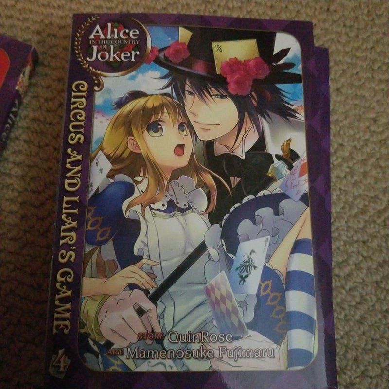 Alice in the Country of Joker: Circus and Liar's Game Complete set