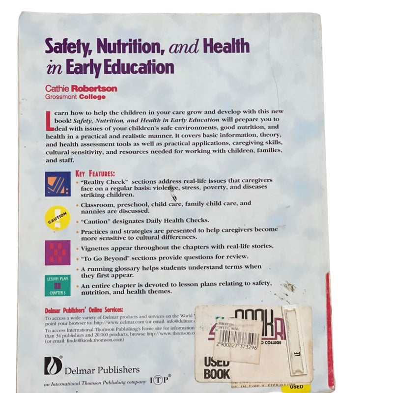 Safety, Nutrition and Health in Early Education