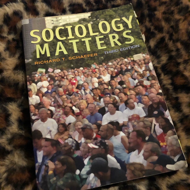 Sociology Matters