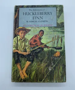 Vintage the Adventures of Huckleberry Finn Illustrated 