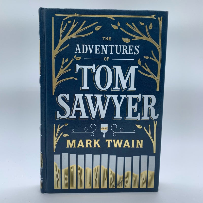 Tom Sawyer by Mark Twain Barnes and Noble Signature Edition Rare Leather Bound Hardcover Collectors Classic