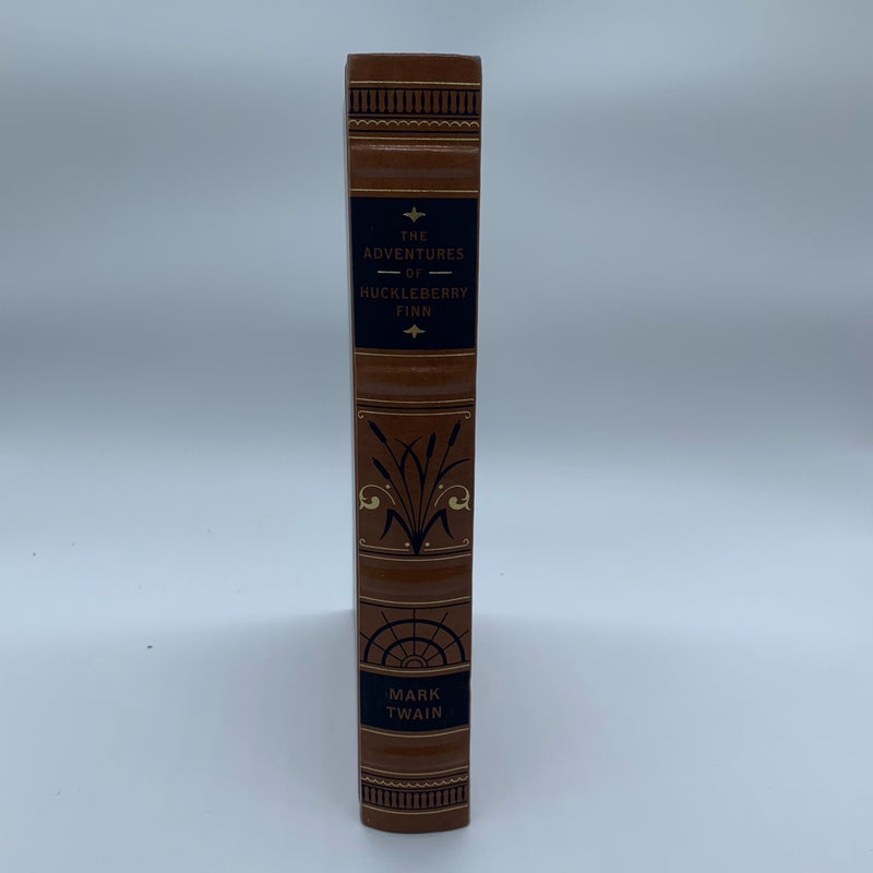 Huckleberry Finn by Mark Twain Barnes and Noble Signature Edition Rare Leather Bound Hardcover Collectors Classic
