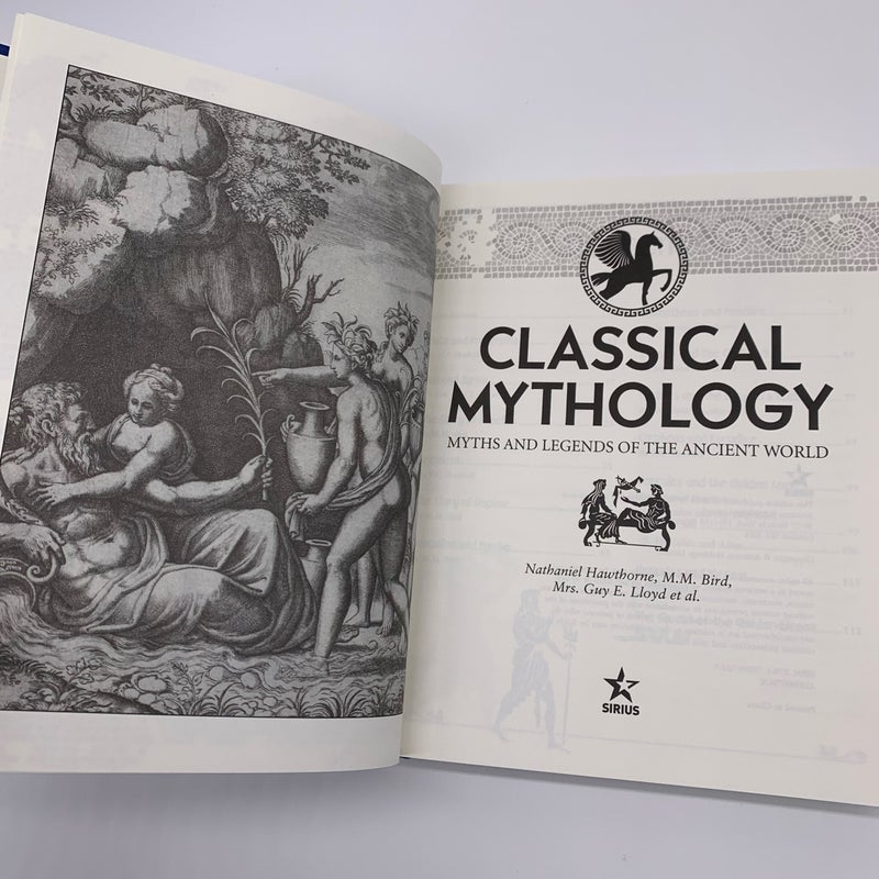 Classical Mythology Myths and Legends of the Ancient World Illustrated Classic Hardcover with Slipcase 