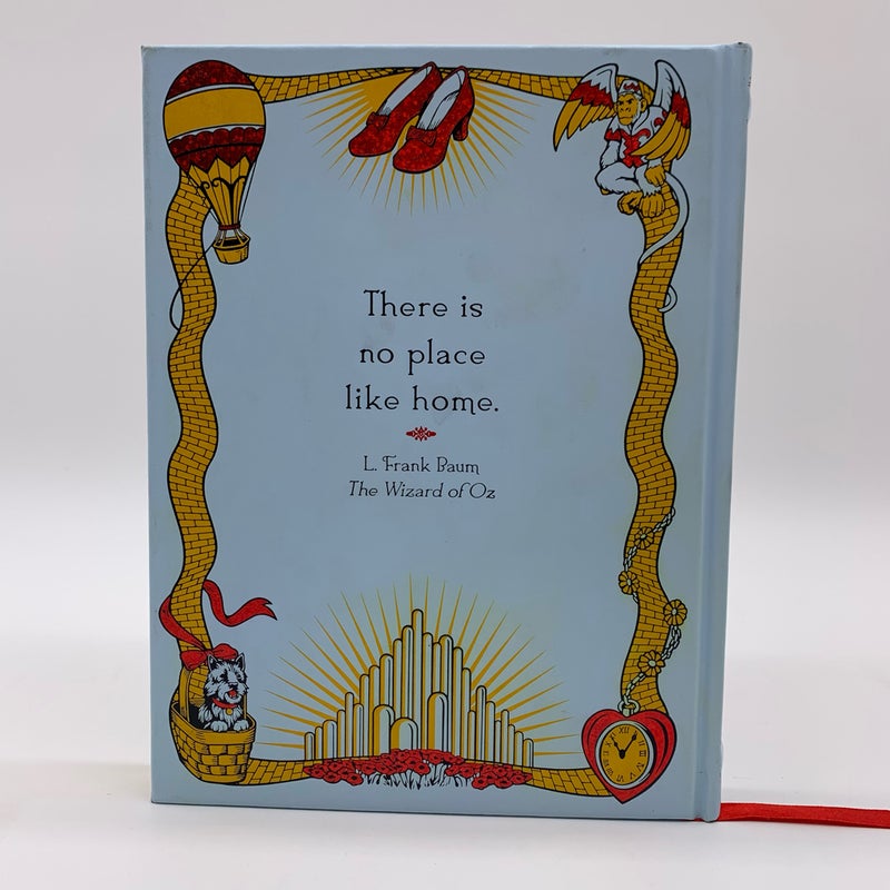 The Wizard of Oz Illustrated Leather Bound Classic