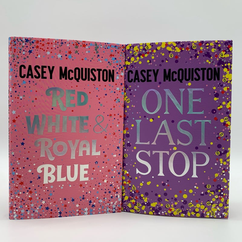 Illumicrate - Casey McQusiton Set - Red, White, & Royal Blue deals - One Last Stop