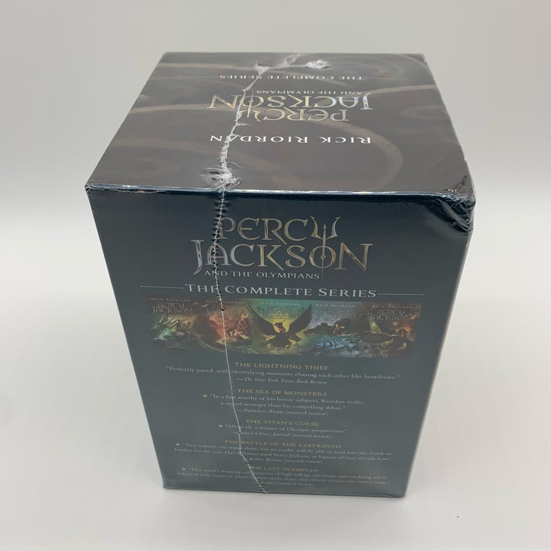 Percy Jackson and the Olympians Hardcover Set 1-5
