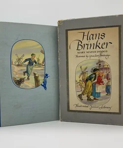 Hans Brinker Illustrated Junior Library HC/Slip Case 1945