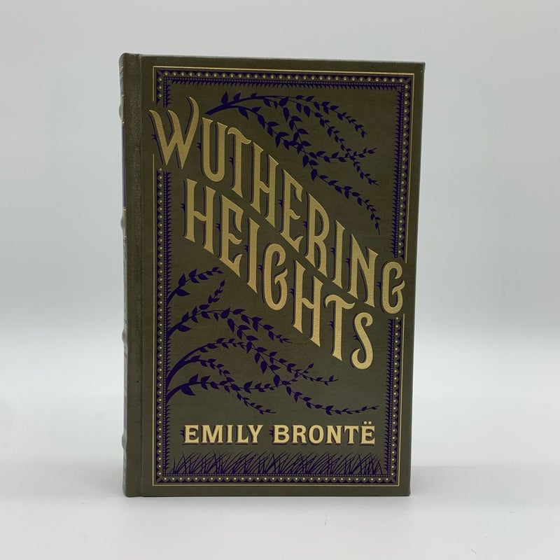 Wuthering Heights Barnes and Noble Signature Edition Leather Bound