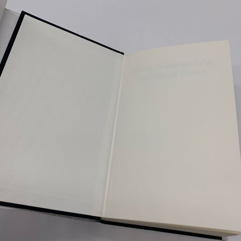 Rare Bloomsbury Harry Potter and the Half Blood Prince Adult Edition