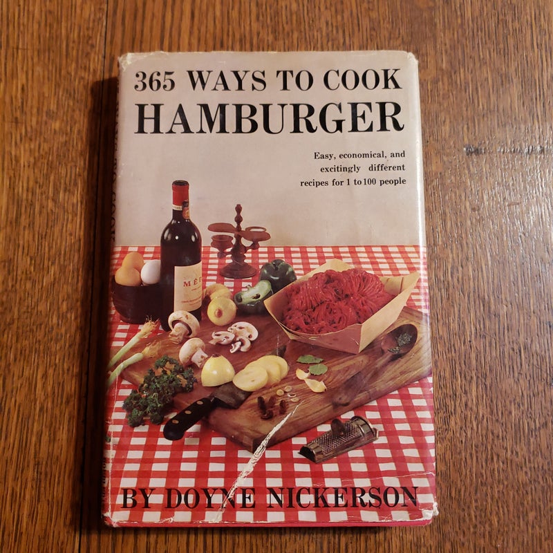 365 Ways to cook Hamburger 1958