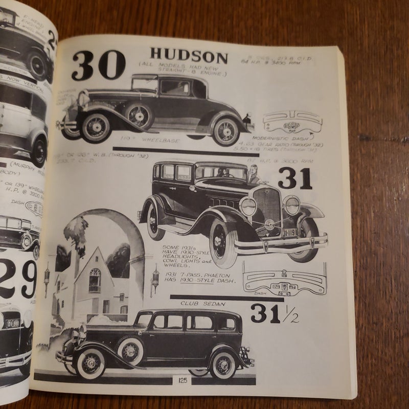 American Car Spotters guide 1920-1939
