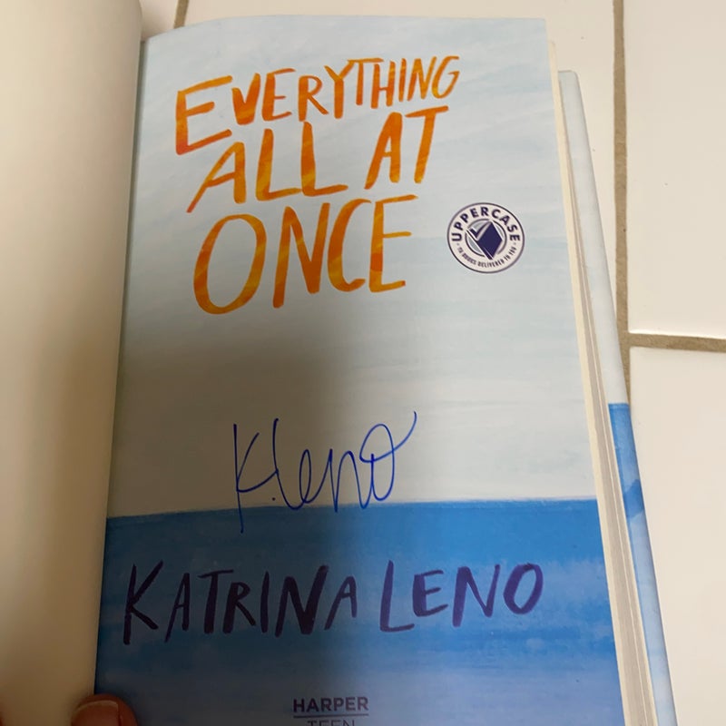 Everything All at Once signed Uppercase Box edition